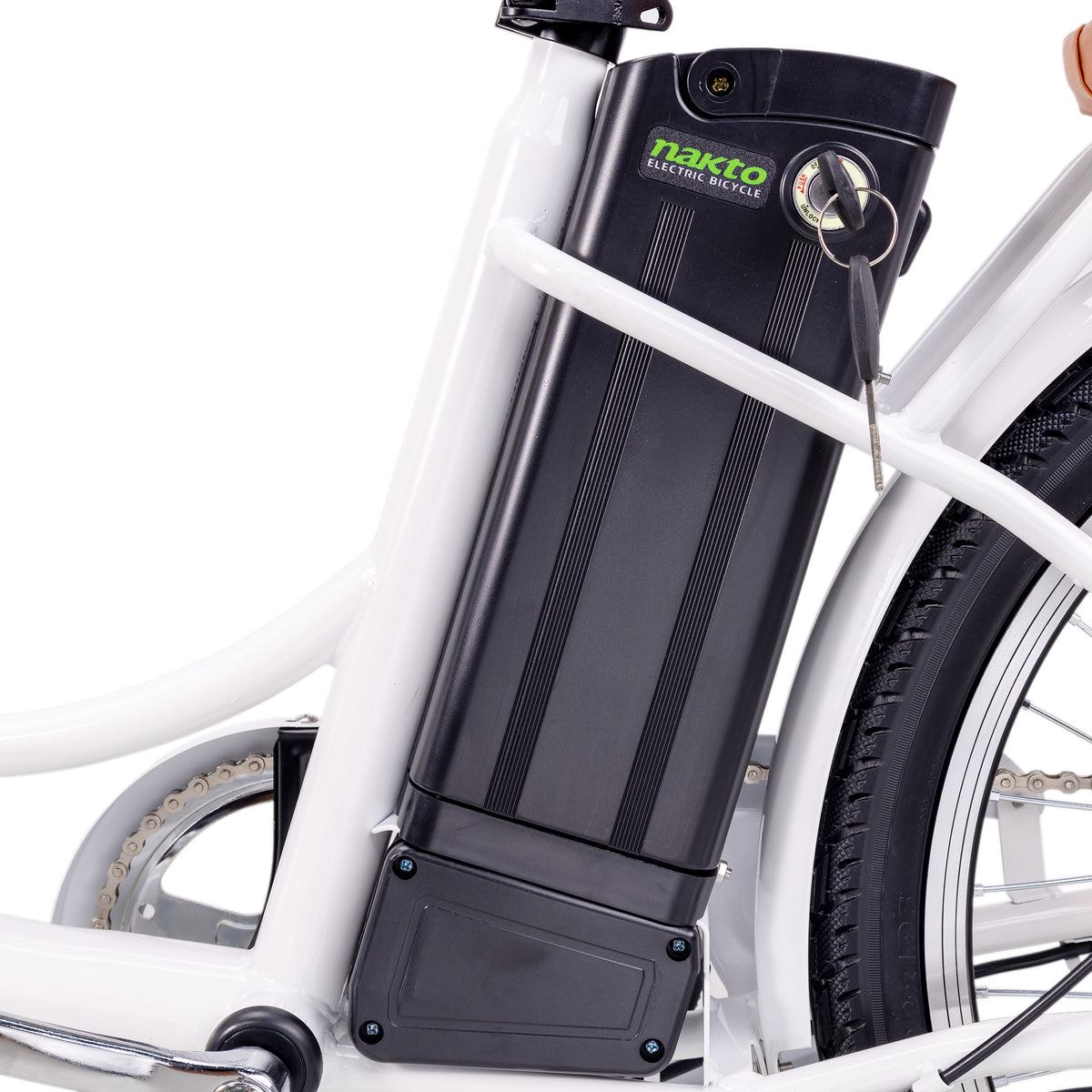 NAKTO 22-Inch Elegance 2 Electric Bike, 500W Brushless Motor, 48V