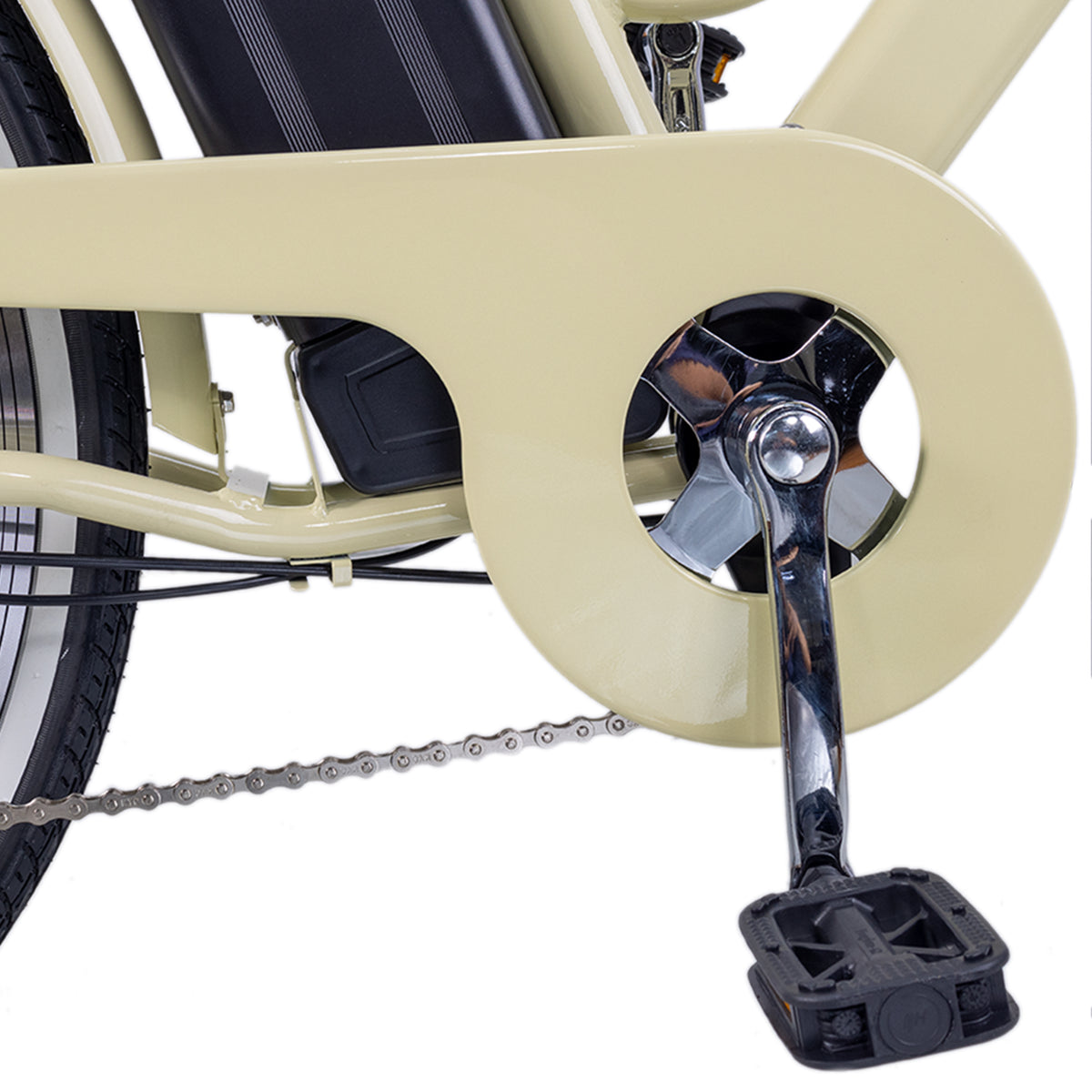 NAKTO 26-Inch Classic Electric Bike, 500W Rear Hub Motor, 48V 10Ah