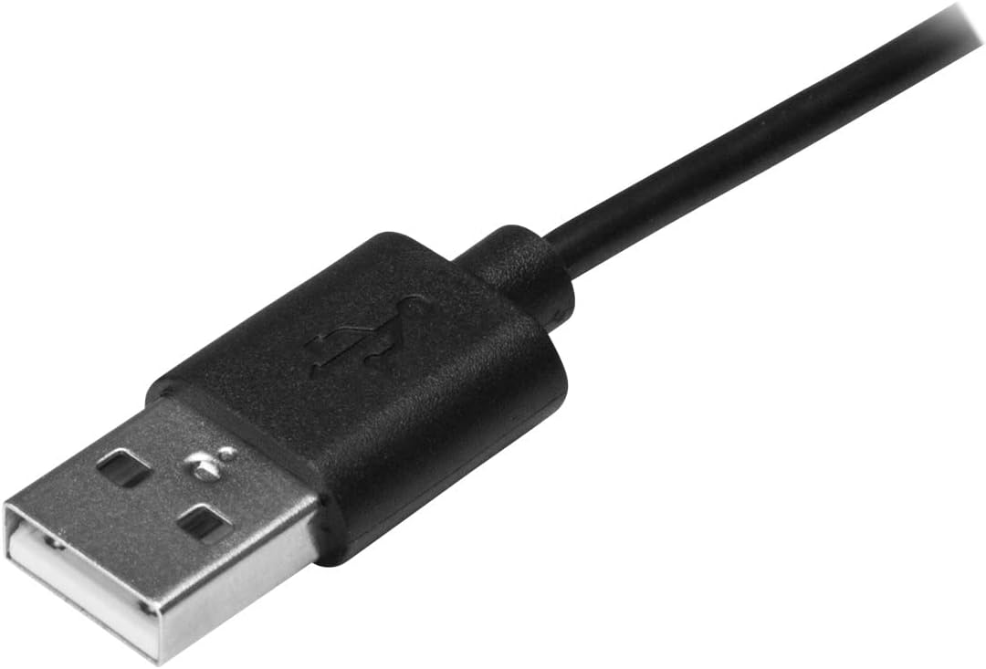 StarTech 0.5m USB C to USB A Cable - M/M - USB 2.0 - USB-C Charger Cable - USB 2.0 Type C to Type A Cable (USB2AC50CM)