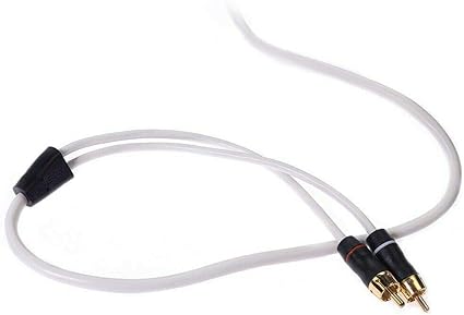 FUSION MSRCA6 6 FOOT PREMIUM 2 WAY SHIELDED RCA CABLE