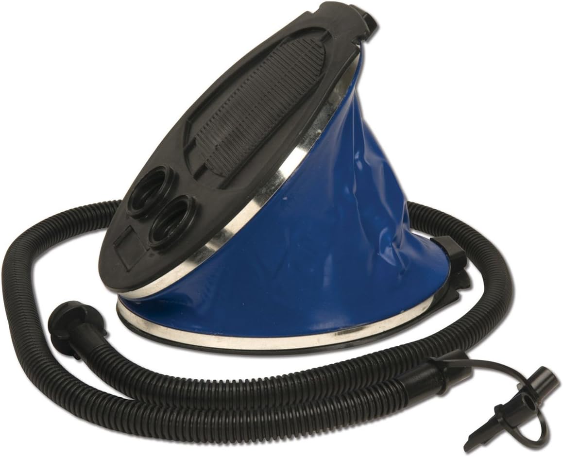 Large bellows pump for inflatable products