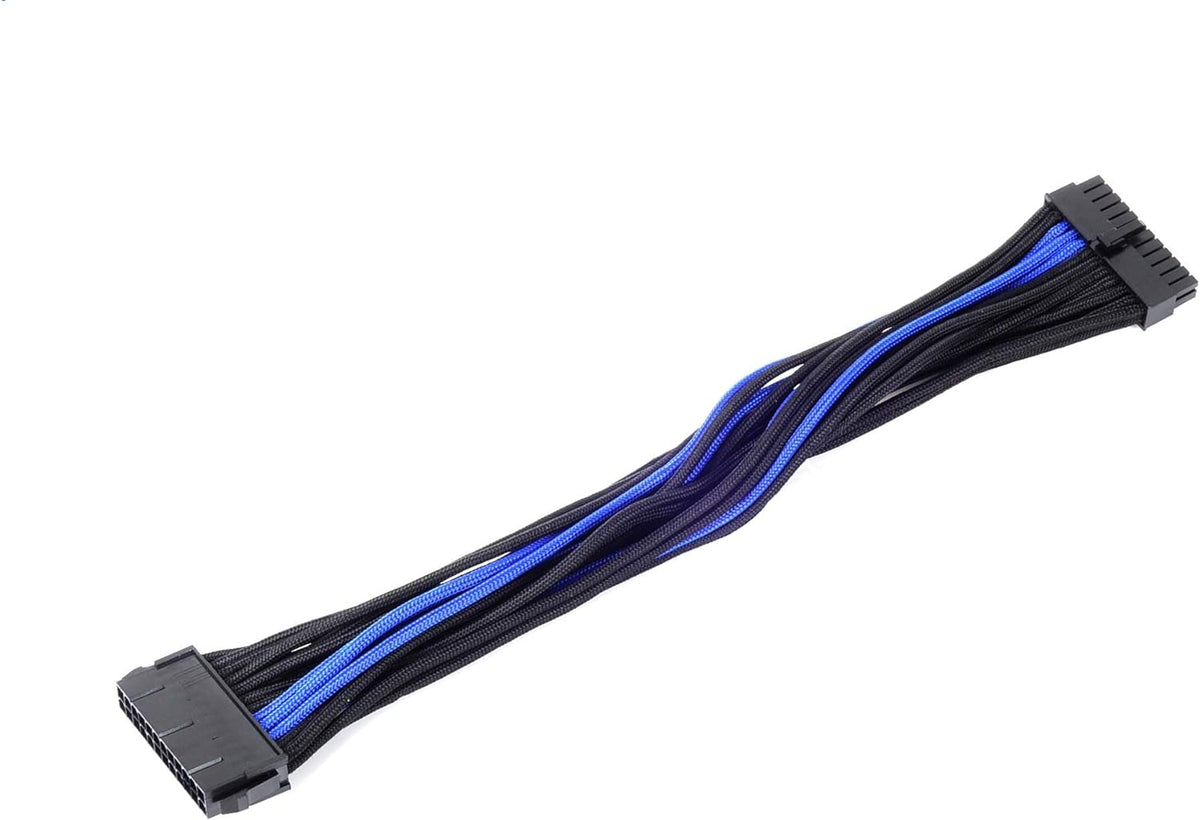 Silverstone PP07-MBBA Motherboard 24pin Connector Sleeved Extension Power Supply Cable