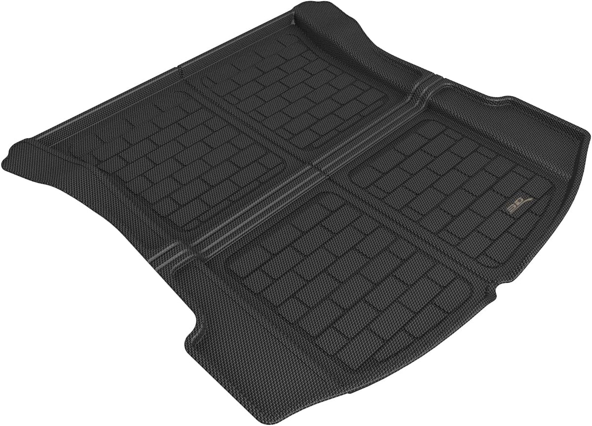 U ACE M1TL0411309 Rear Cross Fold Cargo Liner for 2021-2022 Tesla Model 3, Black