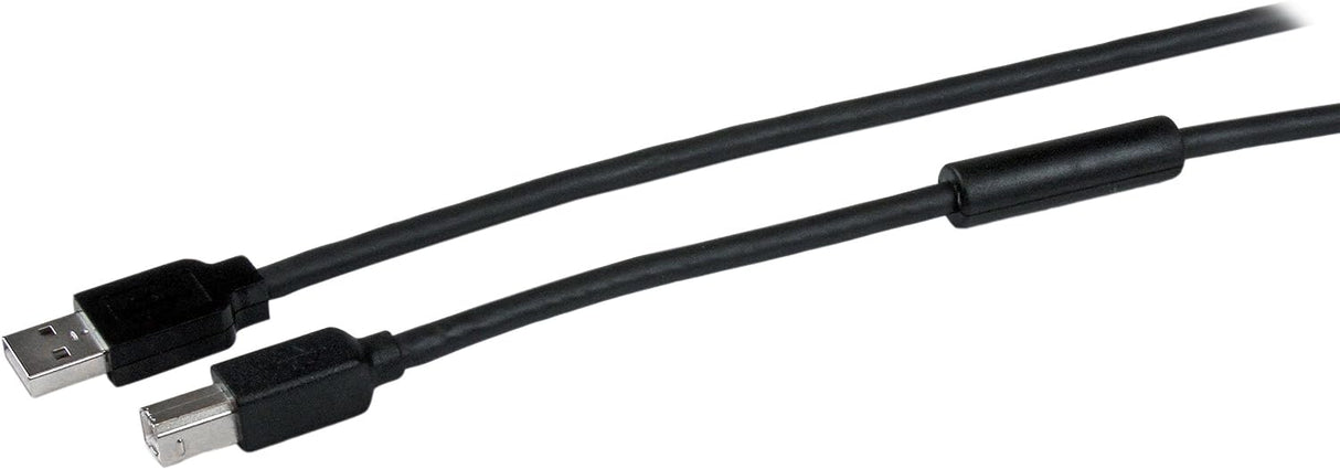 StarTech 15m / 50 ft Active USB 2.0 A to B Cable - M/M (USB2HAB50AC)