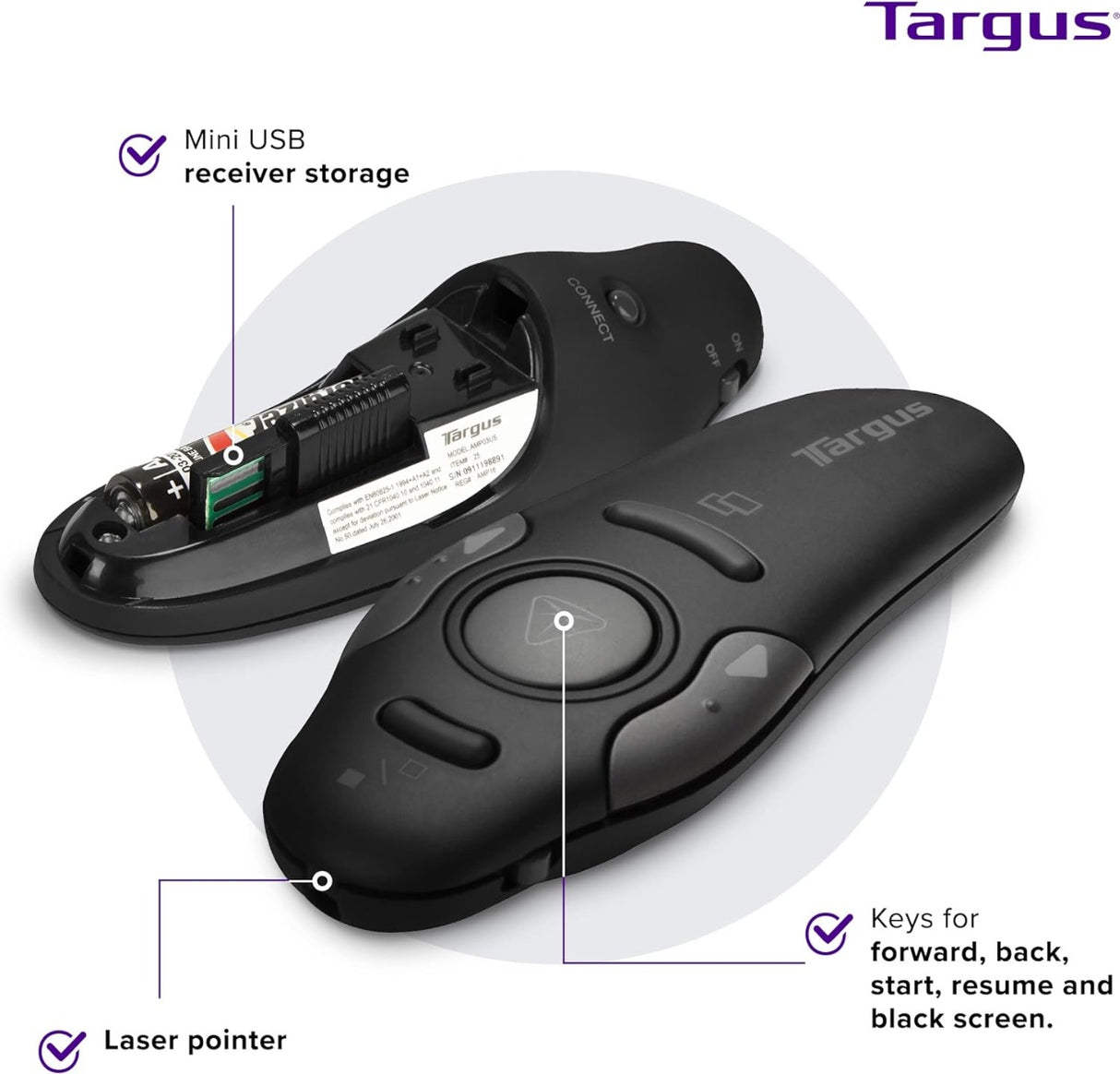Targus Wireless Presenter with Laser Pointer