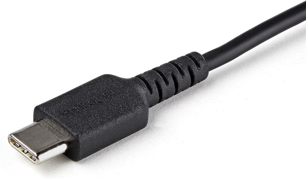 Startech.com 3ft (1m) Secure Cable, Type-a To Type-c Data Blocker -only Cable, No-data -only Cable For Phone/tablt, Data Blocking Protector Adapter Cable - 5v At 2.4a (12w Max) (usbschac1m) - Usb