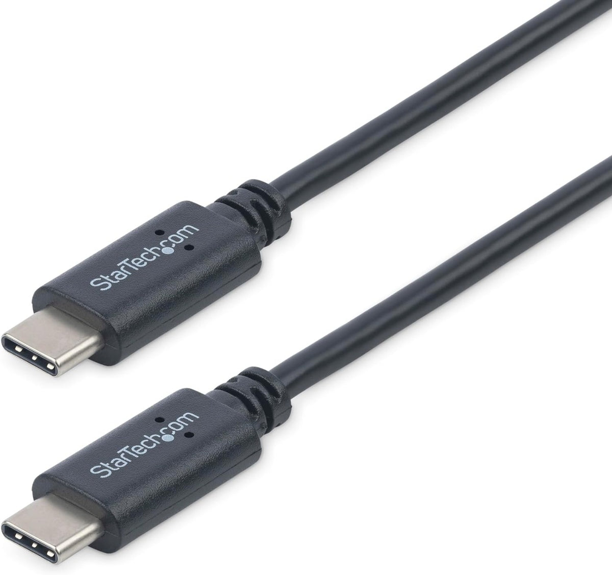 StarTech 2m 6 ft USB C Cable - M/M - USB 2.0 - USB-IF Certified - USB-C Charging Cable - USB 2.0 Type C Cable (USB2CC2M)