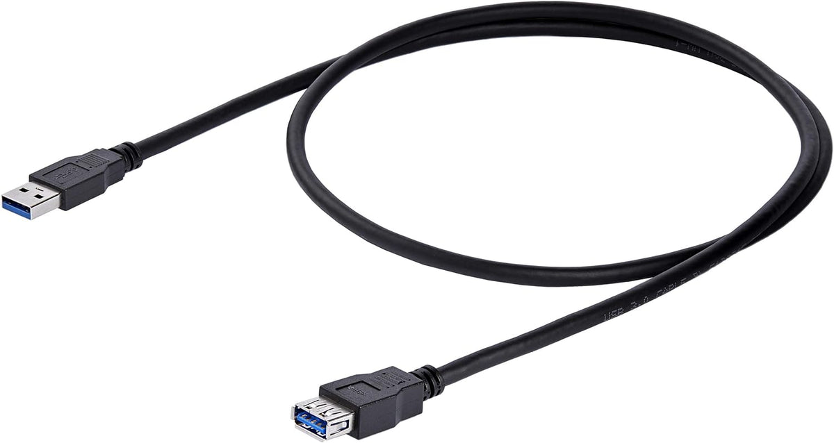 StarTech 1m Black SuperSpeed USB 3.0 Extension Cable A to A - Mhttps://amberww.com/mediahttps://amberww.com/media/catalog/product/catalog/product/f (USB3SEXT1MBK)
