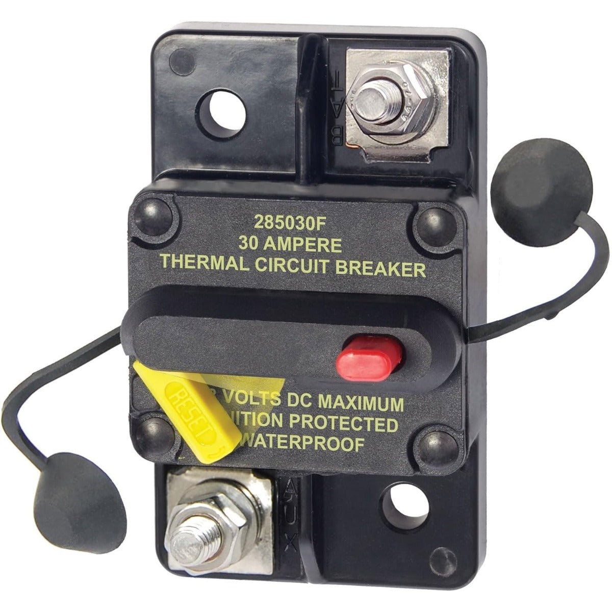 Blue Sea 7181 30 Amp Circuit Breaker Surface Mount 285 Series