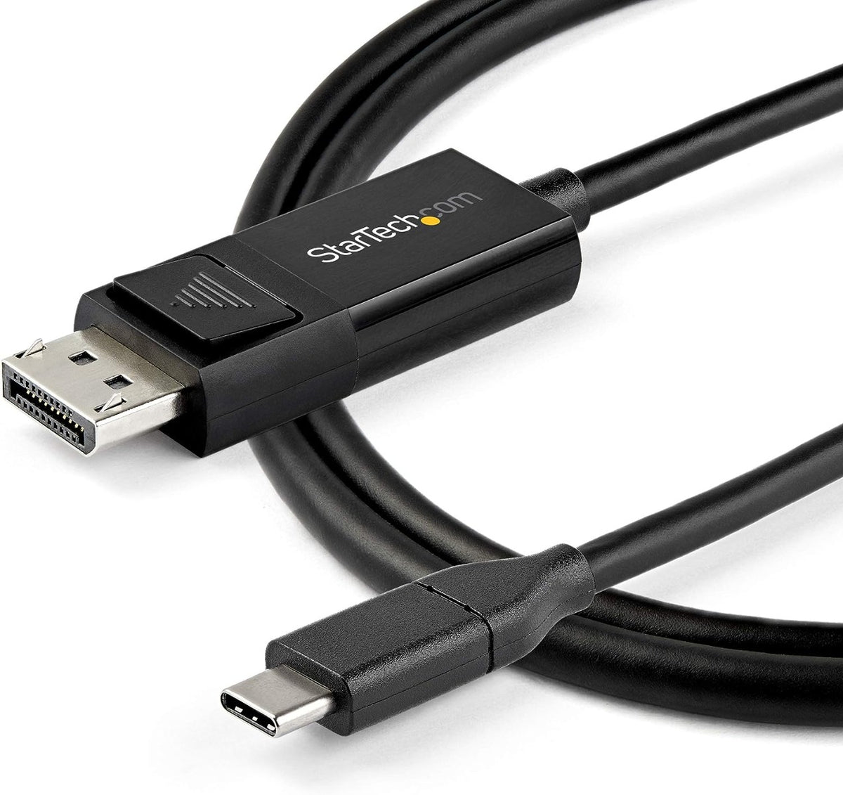 StarTech.com CDP2DP142MBD 6.6ft. (2 m)??SB-C to DisplayPort 1.4 Cable, Bi-Directional - Black