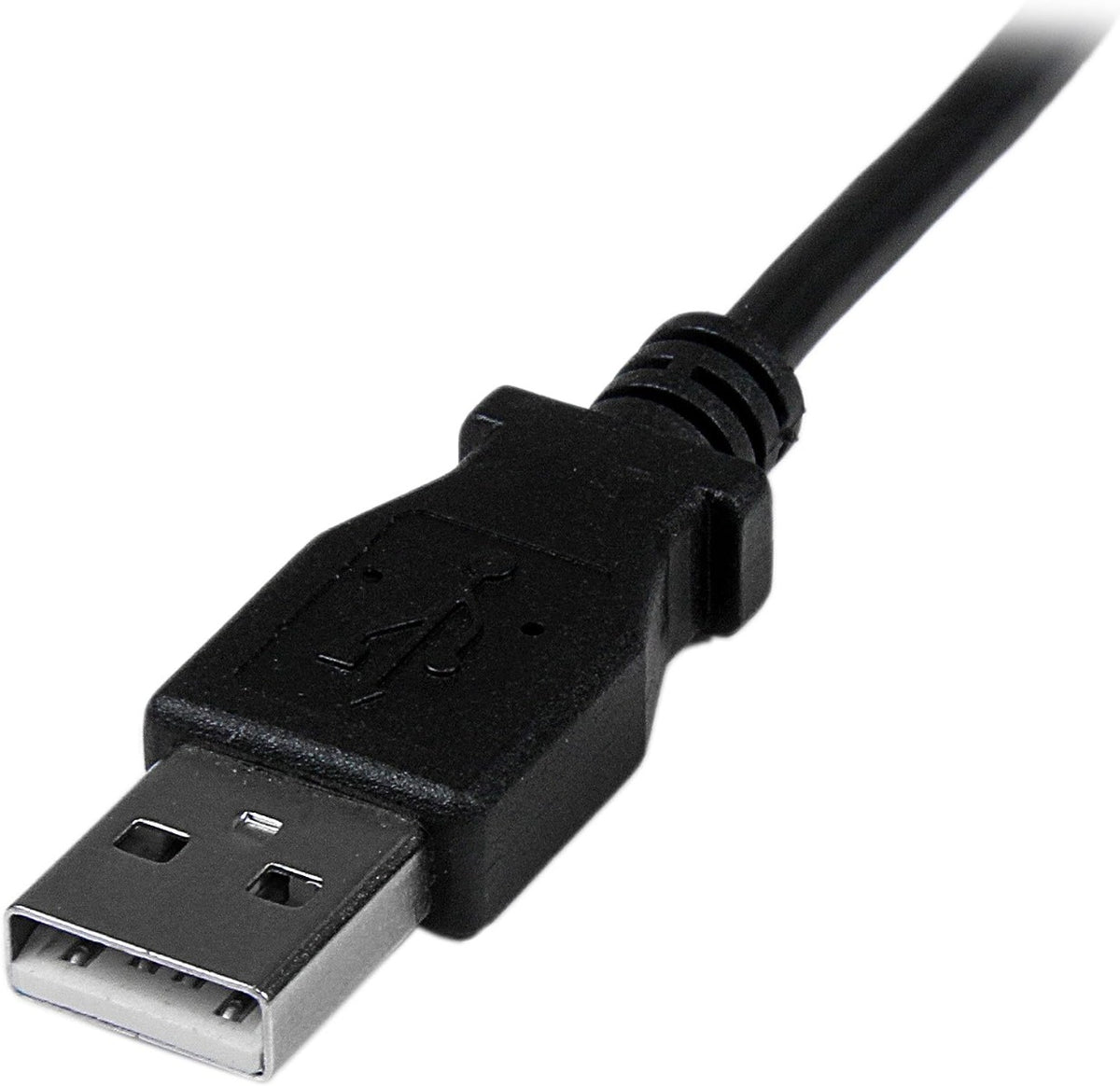 StarTech 1m Mini USB Cable - A to Up Angle Mini B (USBAMB1MU)