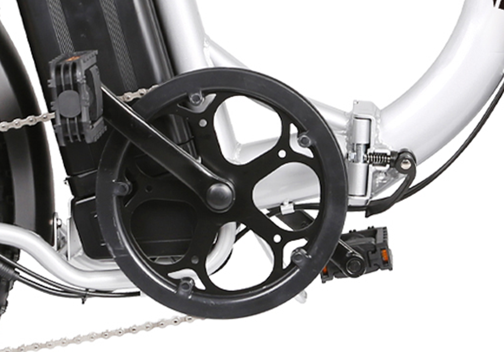 NAKTO 20-Inch Folding Fat Tire Electric Bike, 500W Motor, 48V Battery