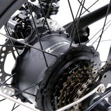 NAKTO F2 Fat Tire Electric Bike, 500W Motor, 20 x 4-Inch Tires