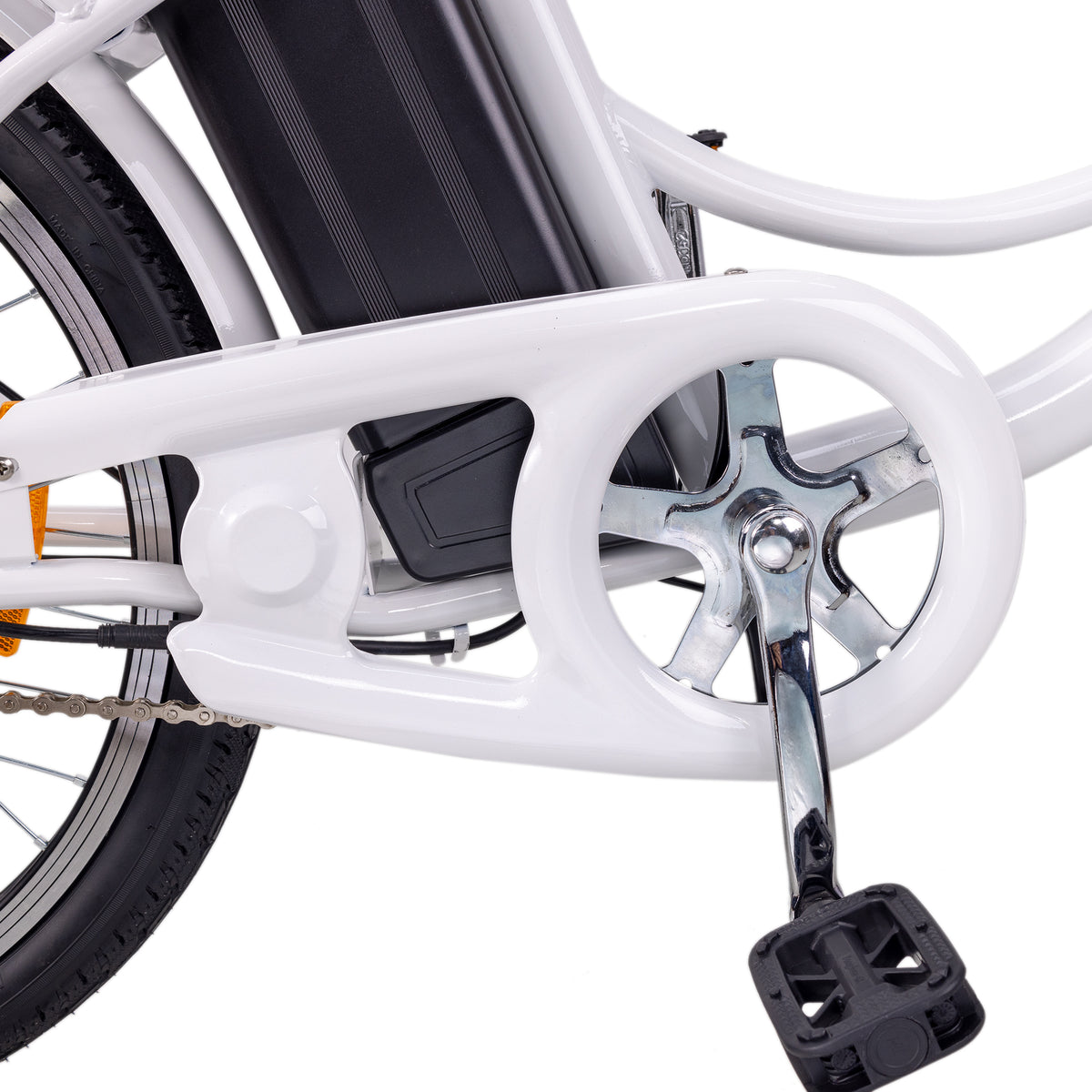 NAKTO 22-Inch Elegance 2 Electric Bike, 500W Brushless Motor, 48V