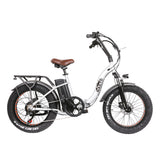 NAKTO 20-Inch Folding Fat Tire Electric Bike, 500W Motor, 48V Battery