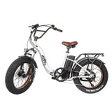 NAKTO 20-Inch Folding Fat Tire Electric Bike, 500W Motor, 48V Battery