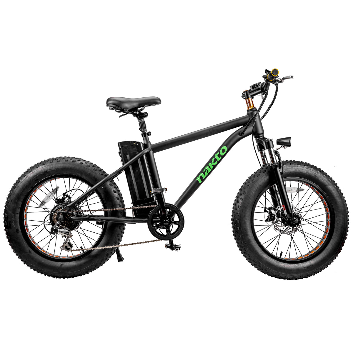 NAKTO 20-Inch Mini Cruiser Electric Bike, 500W Brushless Motor, 48V