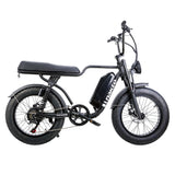 NAKTO F2 Fat Tire Electric Bike, 500W Motor, 20 x 4-Inch Tires