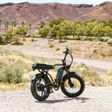 NAKTO F2 Fat Tire Electric Bike, 500W Motor, 20 x 4-Inch Tires