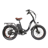NAKTO 20-Inch Folding Fat Tire Electric Bike, 500W Motor, 48V Battery