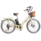 NAKTO 26-Inch Classic Electric Bike, 500W Rear Hub Motor, 48V 10Ah