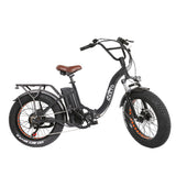 NAKTO 20-Inch Folding Fat Tire Electric Bike, 500W Motor, 48V Battery
