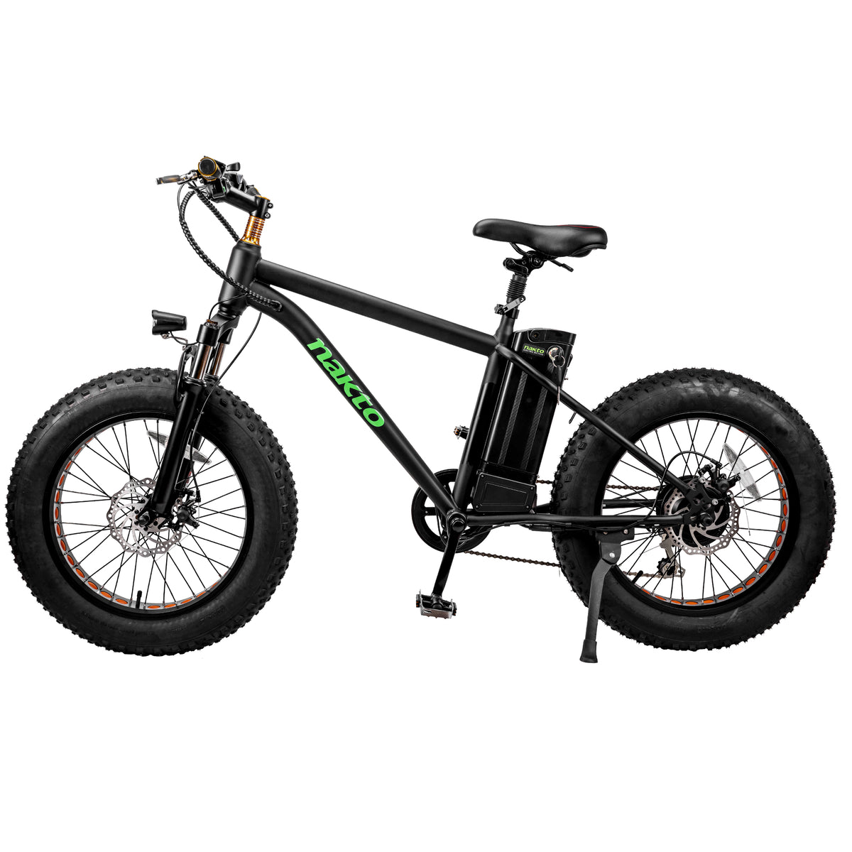 NAKTO 20-Inch Mini Cruiser Electric Bike, 500W Brushless Motor, 48V