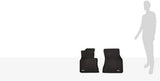 3D MAXpider Kagu Series 2 Piece Front Floor Mats, 2014-2018 BMW X5, Black