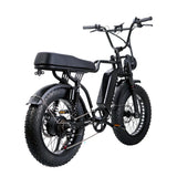 NAKTO F2 Fat Tire Electric Bike, 500W Motor, 20 x 4-Inch Tires