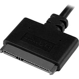 StarTech.com USB 3.1 to 2.5" SATA Hard Drive Adapter - USB 3.1 Gen 2 10Gbps with UASP External HDD/SSD Storage Converter