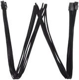 Silver Stone Technologies PP06B-EPS55 550mm, 8 Pin Individually Sleeved Modular Cable - Black