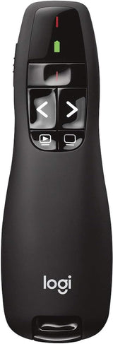 Logitech 910-001354 Wireless Presenter W/laser Pointer, 50ft Projection, Matte Black