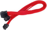 Silverstone PP07-EPS8R Sleeved Extension Power Supply Cable, 1 x 8pin to EPS12V 8pin(4) Connector