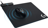 Logitech G Powerplay Wireless Charging System for G502 Lightspeed, G703, G903 Lightspeed and PRO Wireless Gaming Mice, Cloth or Hard Gaming Mouse Pad - Black