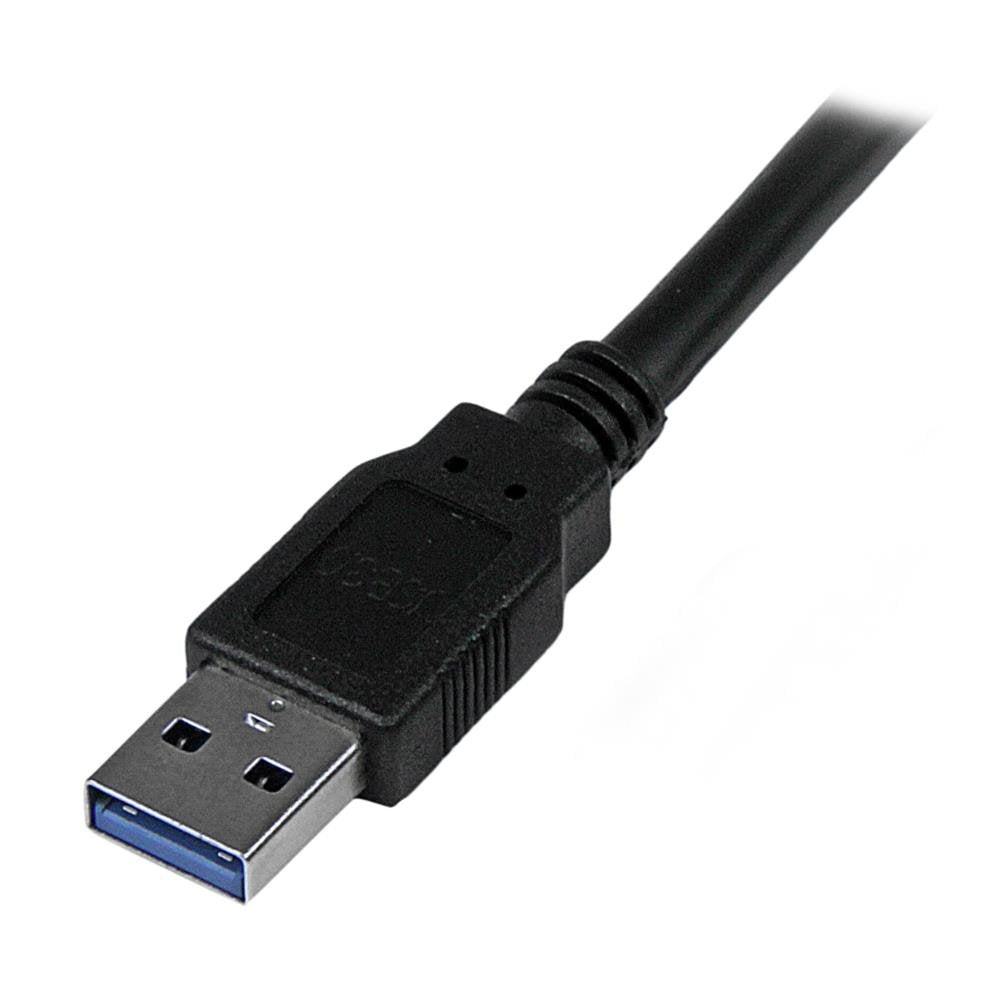 StarTech 6 ft Black SuperSpeed USB 3.0 Cable A to A - M/M (USB3SAA6BK)