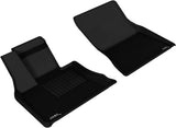 3D MAXpider Kagu Series 2 Piece Front Floor Mats, 2014-2018 BMW X5, Black