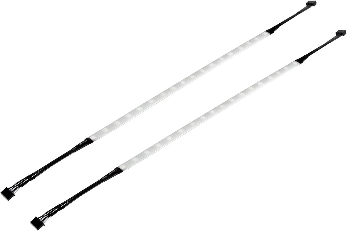2 * 300mm 5050 RGB LED strip , 2 * 300mm male to female & RGB 4pin extend Y cable