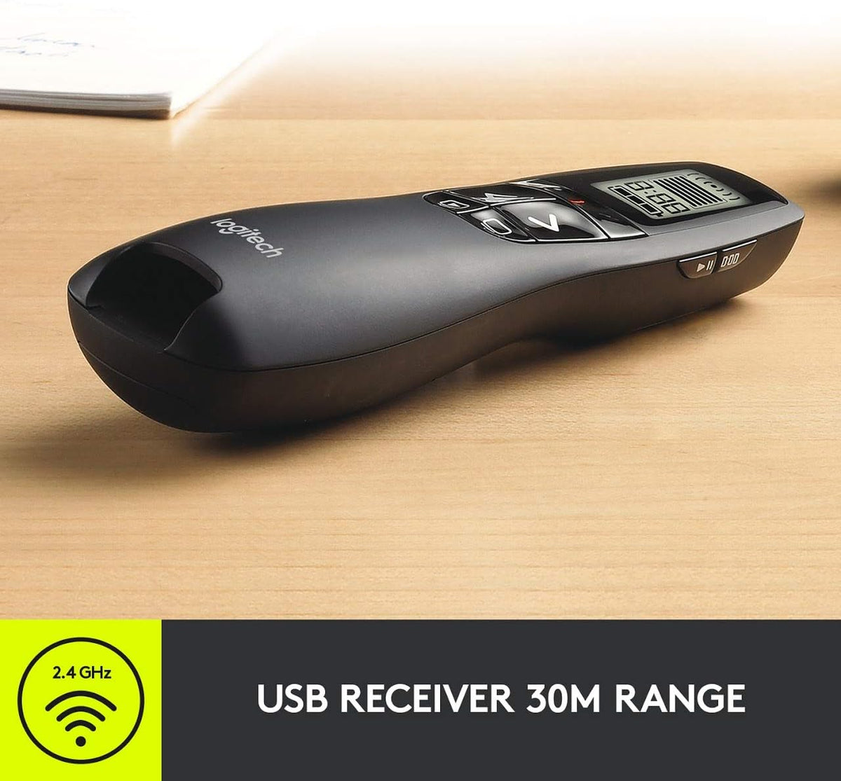 Logitech, LOG910001350, R800 Professional Presenter, 1, Black
