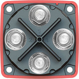 Blue Sea Systems m-Series Mini Dual Circuit Plus Battery Switch, Red