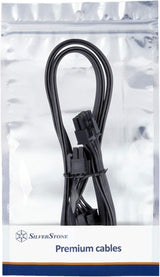 PP13,EPS 8PIN TO EPS 8PIN?*2 CABLE-18AWG-BLACK-750mm & 150mm