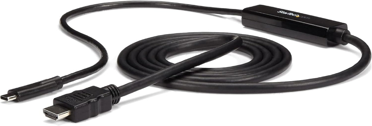 StarTech USB C to HDMI Cable ? 6 ft / 2m ? USB-C to HDMI 4K 60Hz ? USB Type C to HDMI ? Computer Monitor Cable (CDP2HDMM2MB)