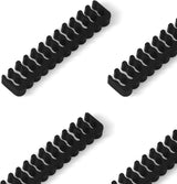 SST-PP07E-MBBW, 24pin black-white sleeve extension cable, 18AWG, black cable comb x 4