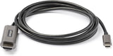 Startech.com 6ft (2m) Usb C To Hdmi Cable 4k 60hz With Hdr10, Ultra Hd Usb Type-c To 4k Hdmi 2.0b Video Adapter Cable, Usb-c To Hdmi Hdr Monitor/display Converter, Dp 1.4 Alt Mode Hbr3 - Thunderbolt