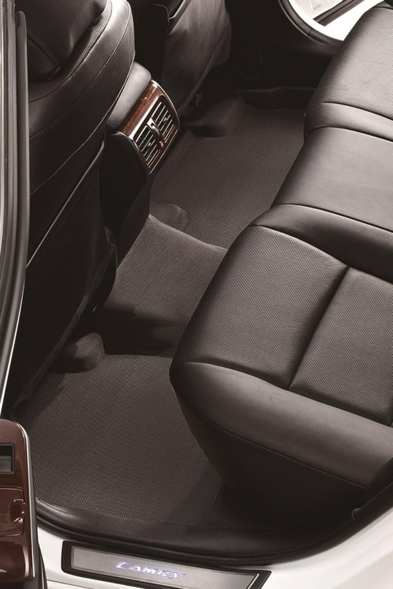 3D MAXpider Kagu Second Row Floor Mat, 16-21 Tesla 6 Seat Model X, Black