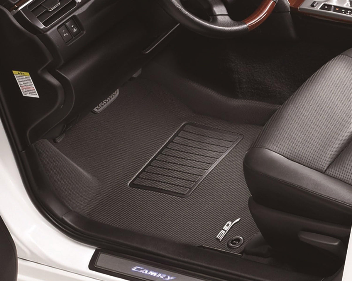 3D MAXpider Kagu Series 2 Piece Front Floor Mats, 2014-2018 BMW X5, Black