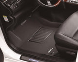 3D MAXpider Kagu Series 2 Piece Front Floor Mats, 2014-2018 BMW X5, Black