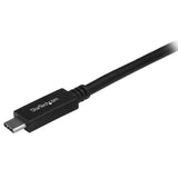 StarTech USB C Cable - 3 ft / 1m - 10 Gbps - 4K - USB-IF - Charge and Sync - USB Type C to Type C Cable - USB Type C Cable (USB31CC1M)