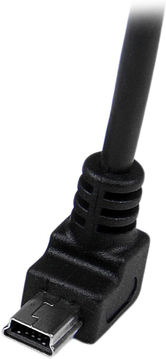 StarTech 1m Mini USB Cable - A to Up Angle Mini B (USBAMB1MU)