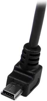 StarTech 1m Mini USB Cable - A to Up Angle Mini B (USBAMB1MU)