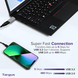 Targus ACA979GL USB/USB-C Data Transfer Adapter 2 pack